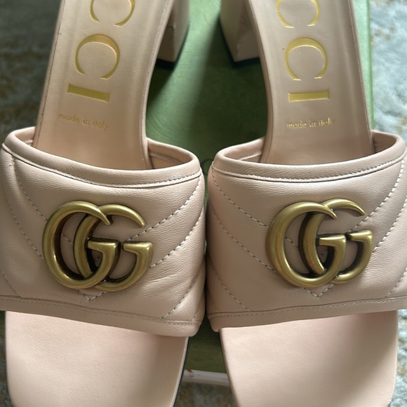 Gucci Double G Slide Heels - Picture 8 of 13